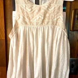 American eagle outfitters tank top cream color